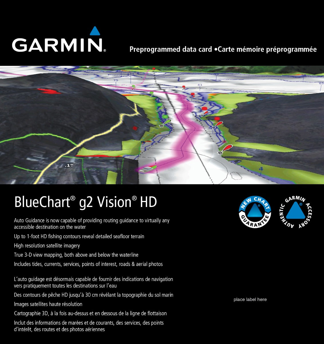 Garmin Bluechart G2 Vision Sous-continent indien (010-C0755-00)