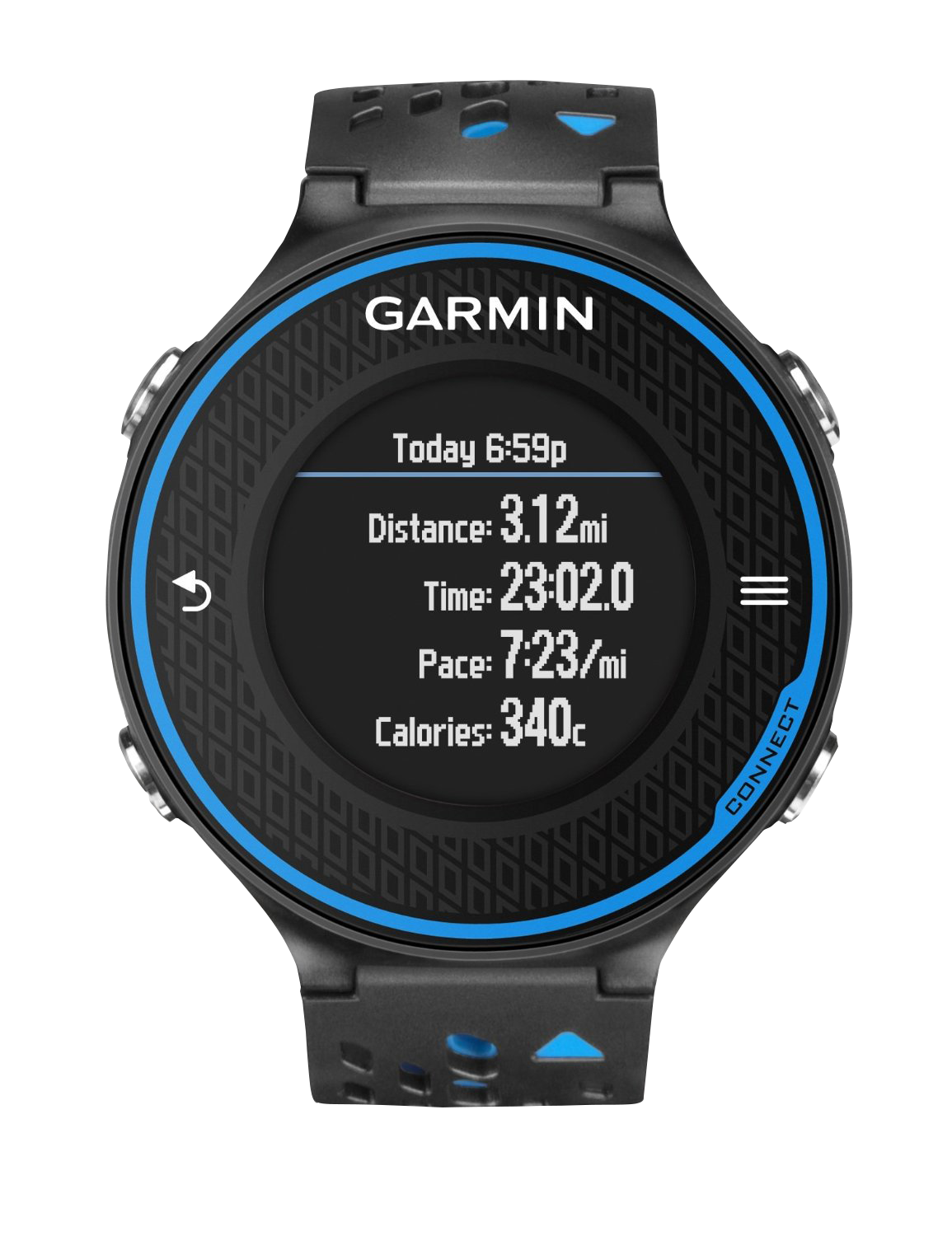 Garmin Forerunner 620, noir/bleu, montre connectée GPS de fitness pour coureurs (reconditionnée certifiée Garmin)