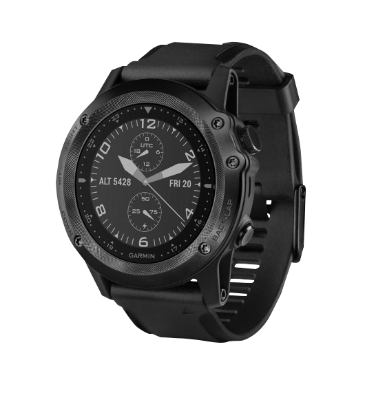 Garmin Tactix Bravo, noir avec bracelet en silicone, montre intelligente GPS robuste (reconditionnée certifiée Garmin)