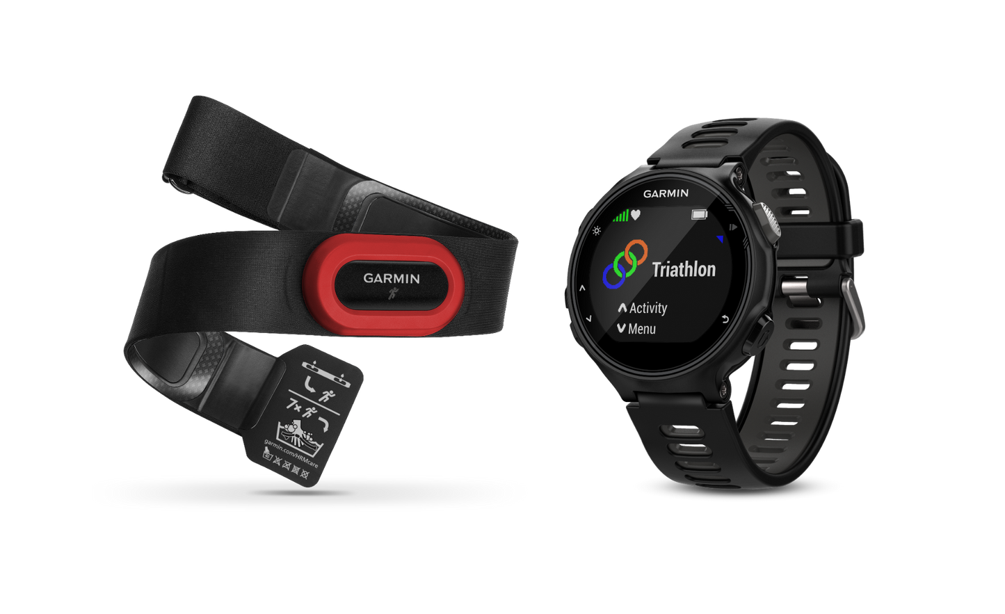 Garmin Forerunner 735XT Noir et Gris (010-01614-00)