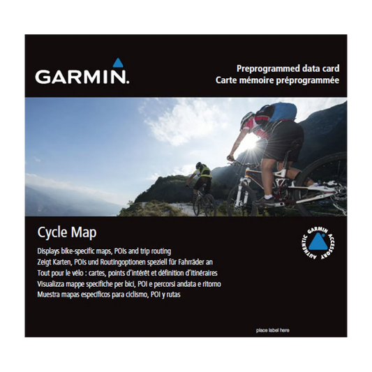 Carte microSD/SD Garmin Cycle Map Europe (010-12347-01)