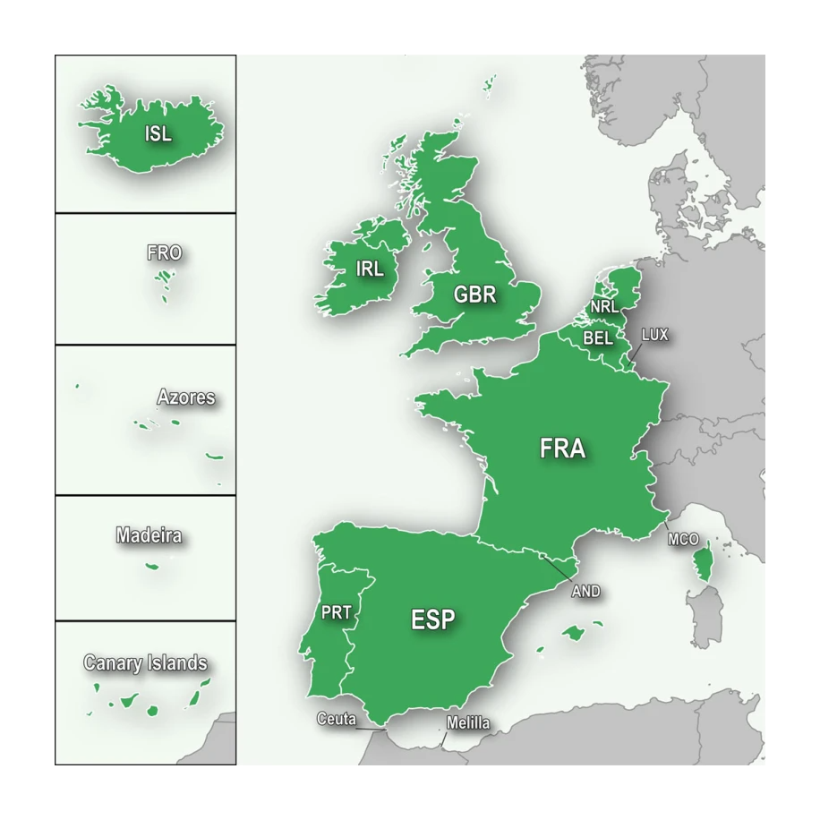 Carte microSD/SD Garmin Cycle Map Europe (010-12347-01)