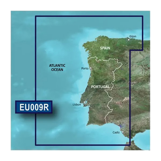 Garmin Portugal and Northwest Spain Charts BlueChart g3 Vision | VEU009R | microSD/SD