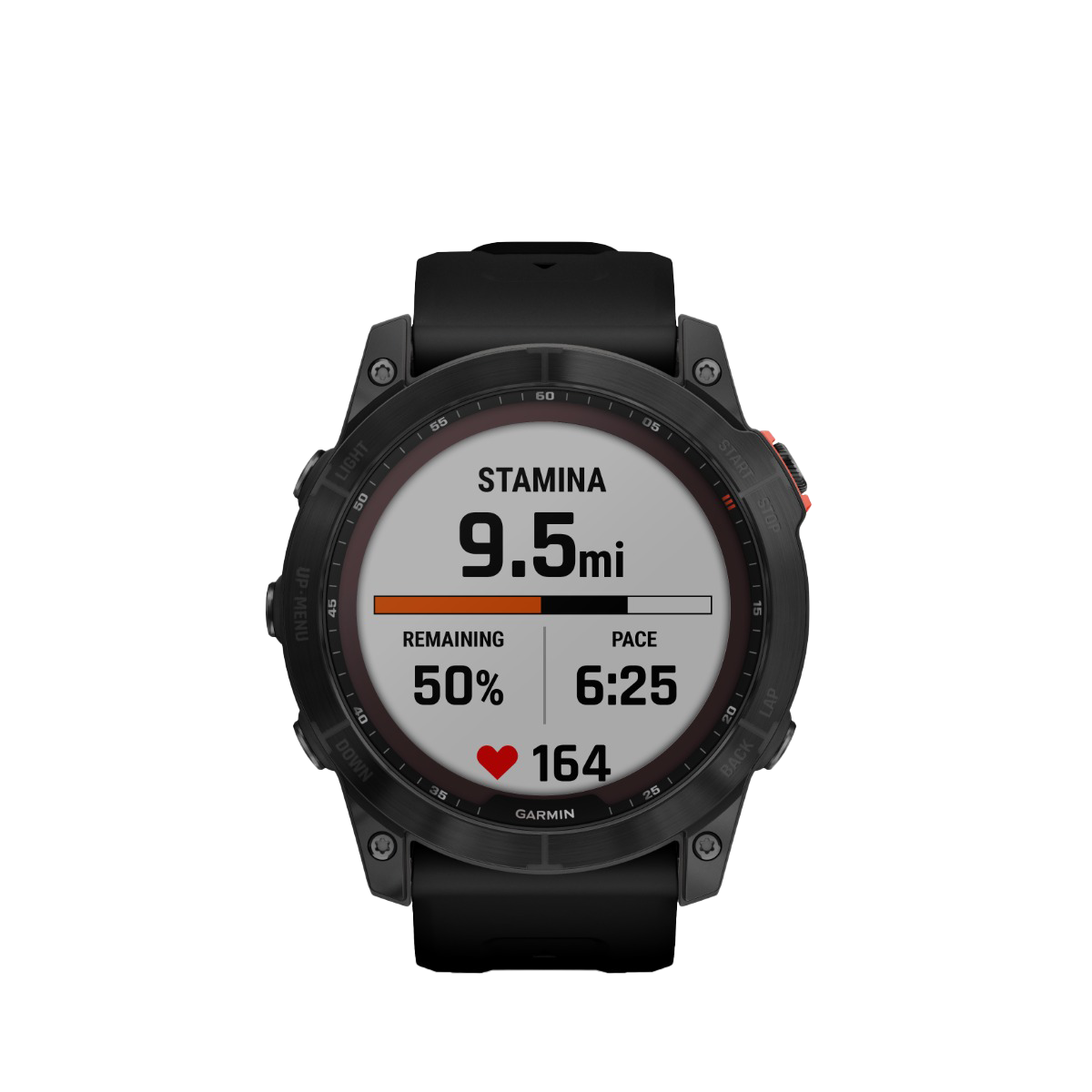 Garmin Fenix ​​7X Solar - Gris ardoise avec bracelet noir (010-02541-00)