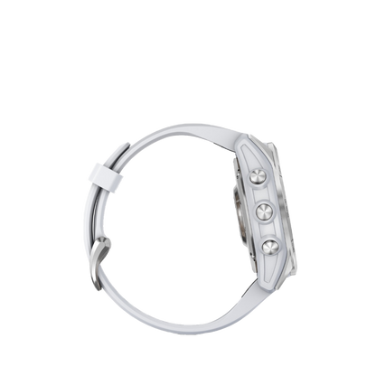 Garmin fenix 7S - Argent avec bracelet Whitestone (010-02539-02)