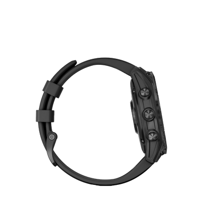 Garmin fenix 7 Solar - Gris ardoise avec bracelet noir (010-02540-10)