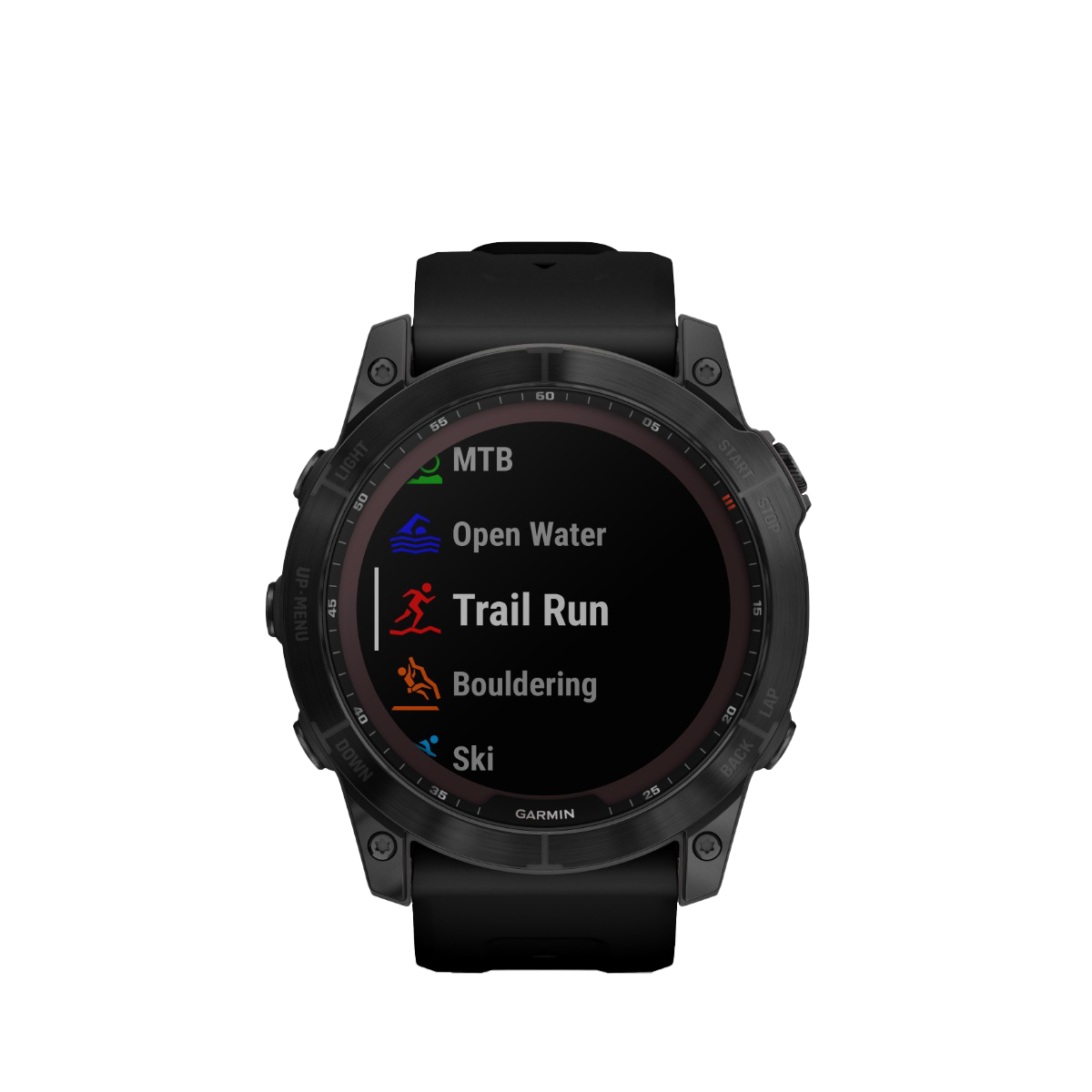 Garmin Fenix 7x Sapphire Solar - Black DLC Titanium with Black Band (010-02541-22)