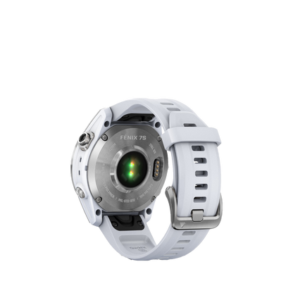 Garmin fenix 7S - Argent avec bracelet Whitestone (010-02539-02)