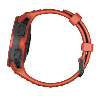 Garmin Instinct Solar, Flame Red Graphite (010-02293-21)