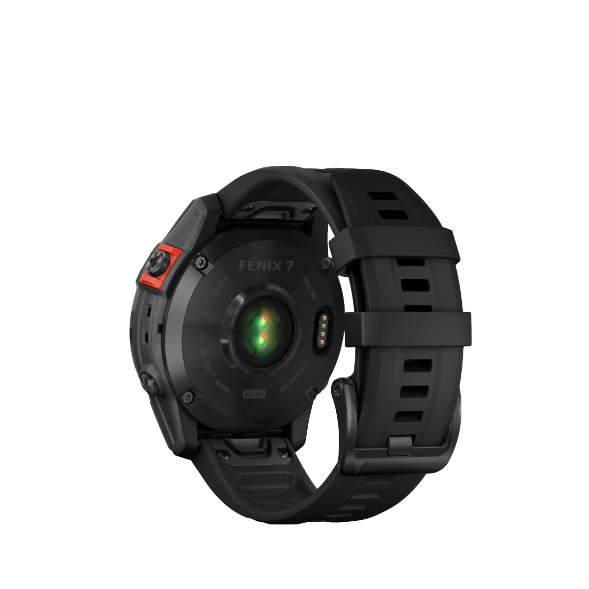 Garmin fenix 7 Solar - Gris ardoise avec bracelet noir (010-02540-10)