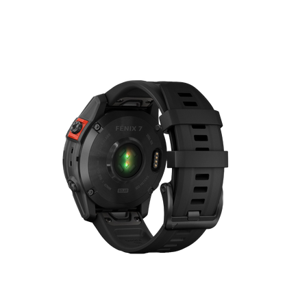 Garmin fenix 7 Solar - Gris ardoise avec bracelet noir (010-02540-10)