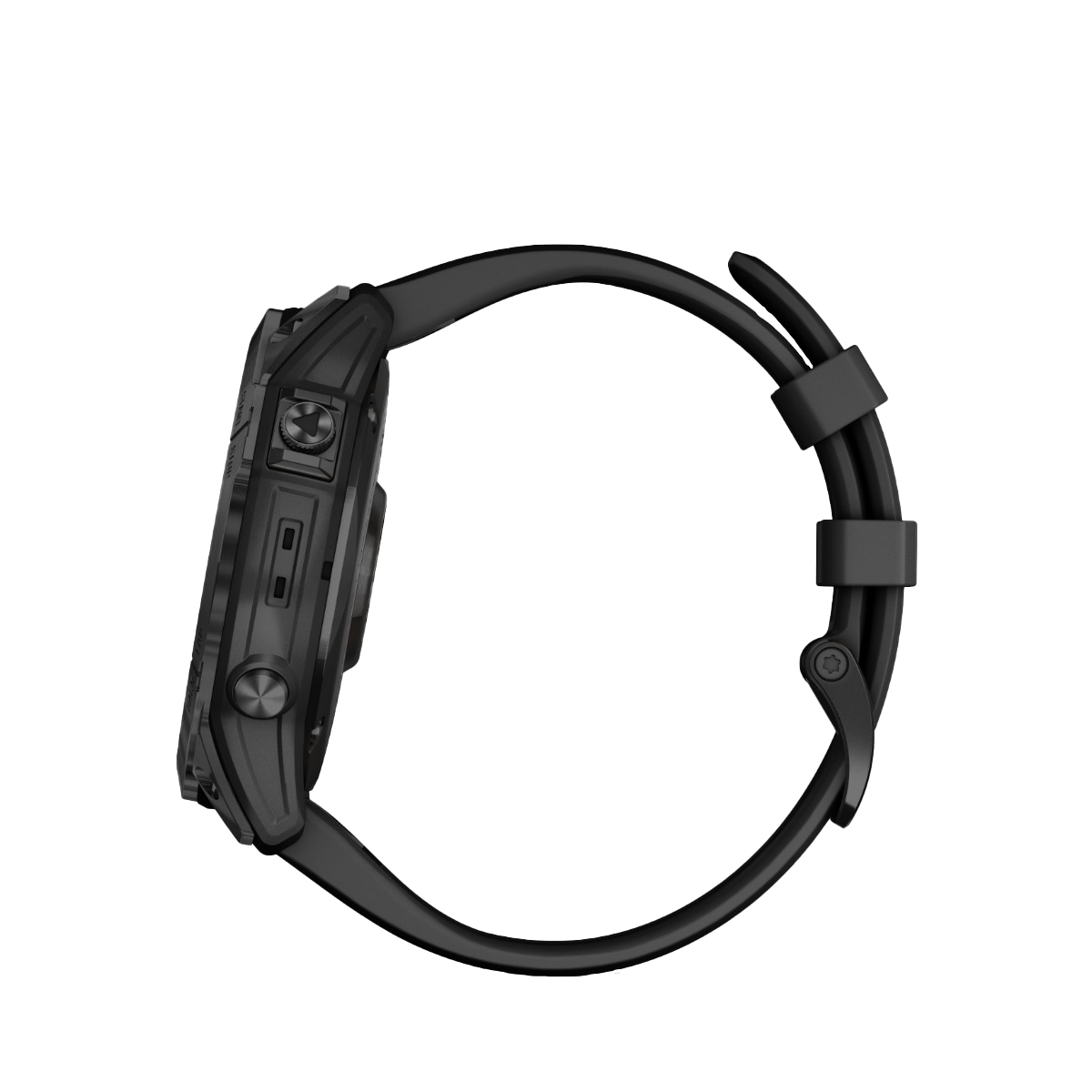 Garmin Fenix 7x Sapphire Solar - Black DLC Titanium with Black Band (010-02541-22)