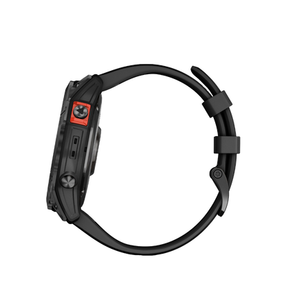 Garmin Fenix ​​7X Solar - Gris ardoise avec bracelet noir (010-02541-00)