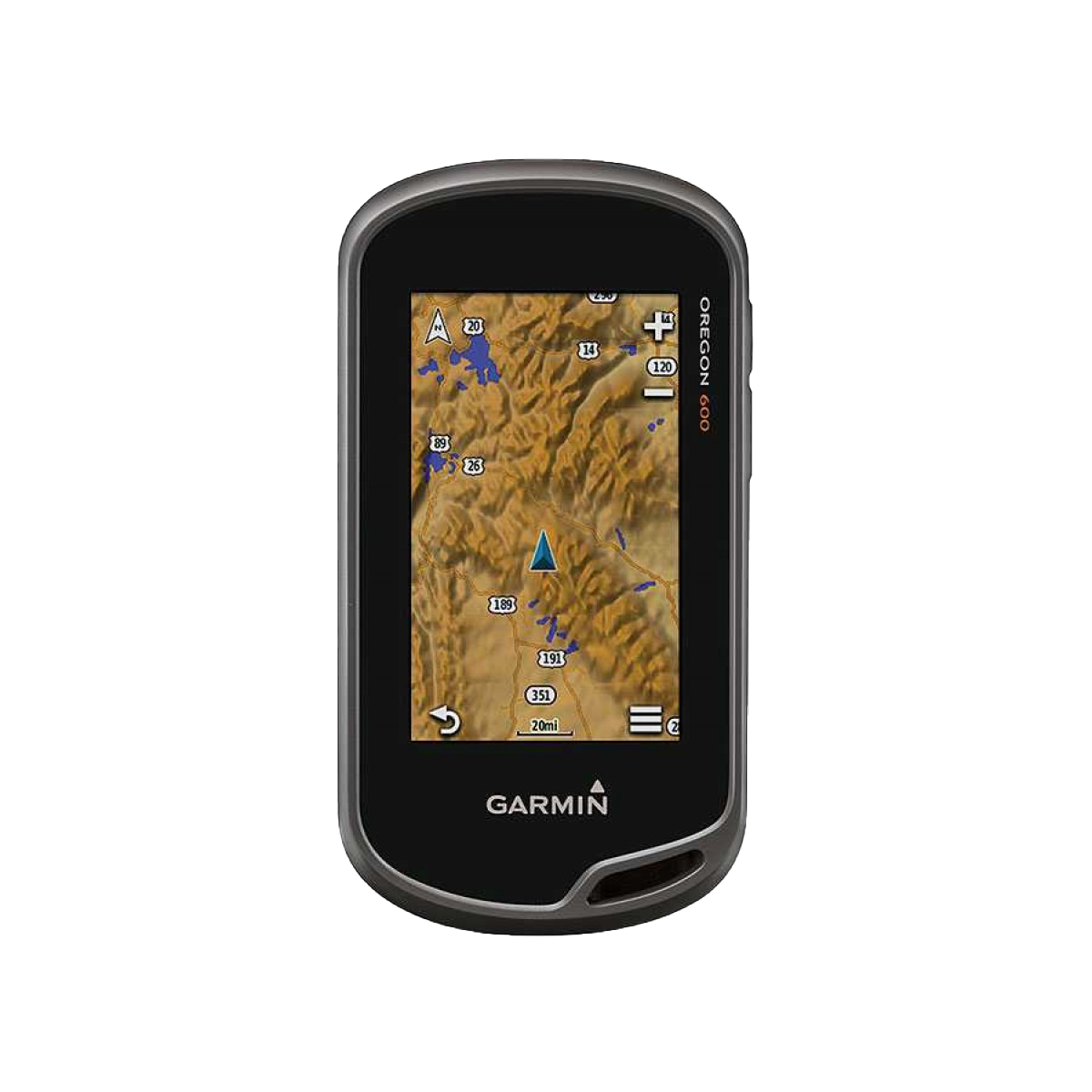 Garmin Oregon 600, GPS portable d'extérieur/de sentier à écran tactile avec cartes (remis à neuf certifié Garmin)