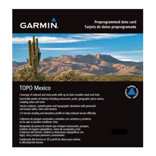 Garmin TOPO Mexique