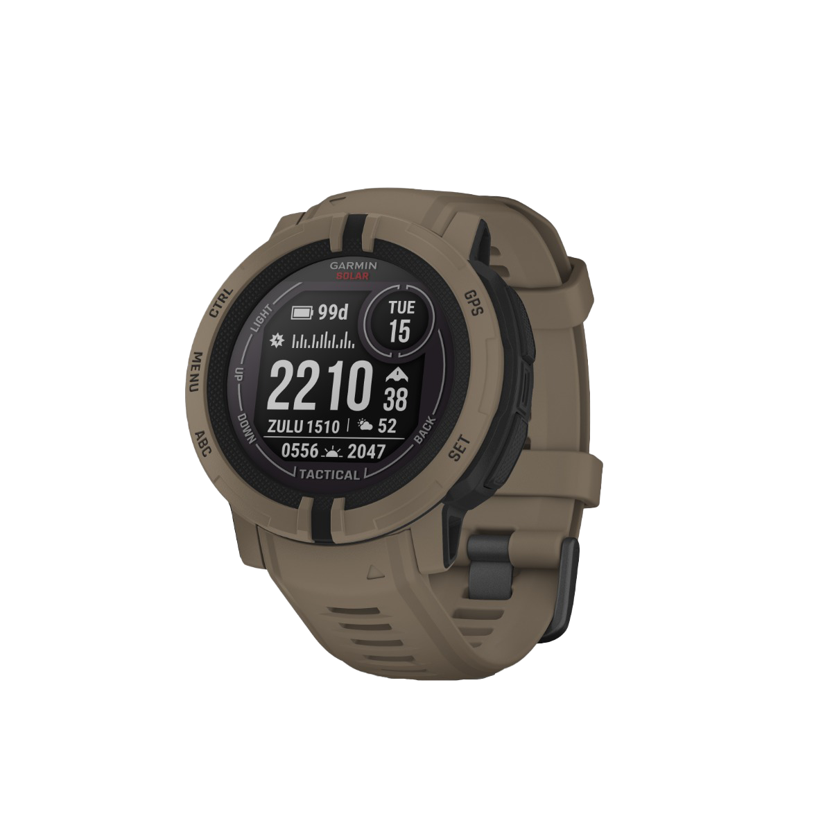 Garmin Instinct 2 Solar, édition tactique – Coyote Tan (010-02627-14)