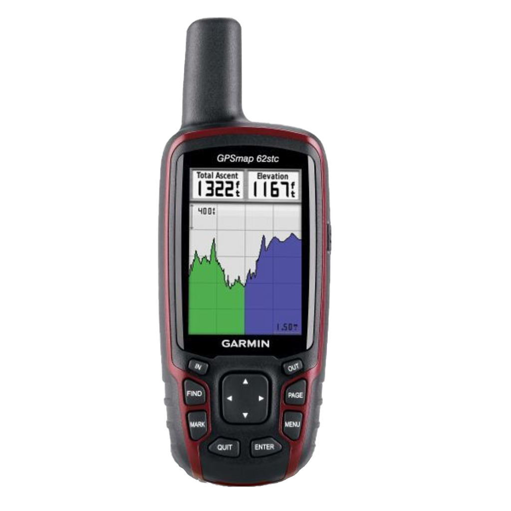 Garmin GPSMAP 62stc, GPS portable d'extérieur/de sentier avec cartes TOPO (remis à neuf certifié Garmin)