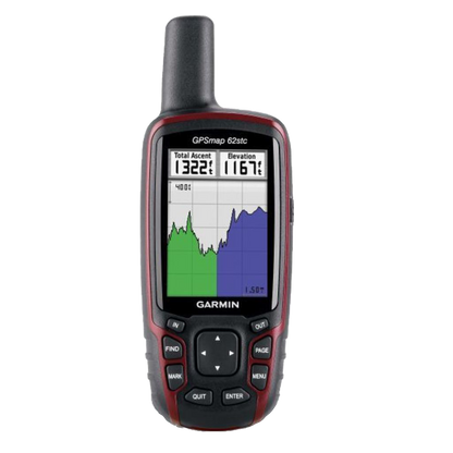 Garmin GPSMAP 62stc, GPS portable d'extérieur/de sentier avec cartes TOPO (remis à neuf certifié Garmin)