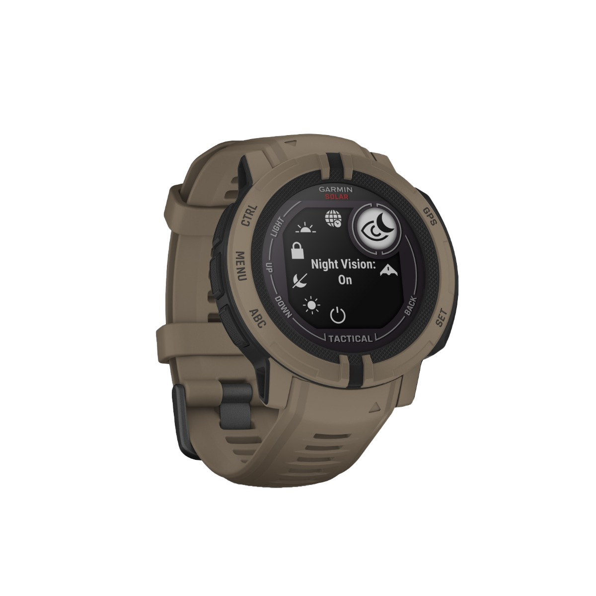 Garmin Instinct 2 Solar, édition tactique – Coyote Tan (010-02627-14)