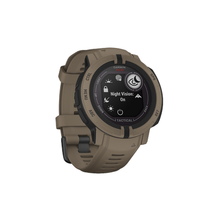 Garmin Instinct 2 Solar, édition tactique – Coyote Tan (010-02627-14)