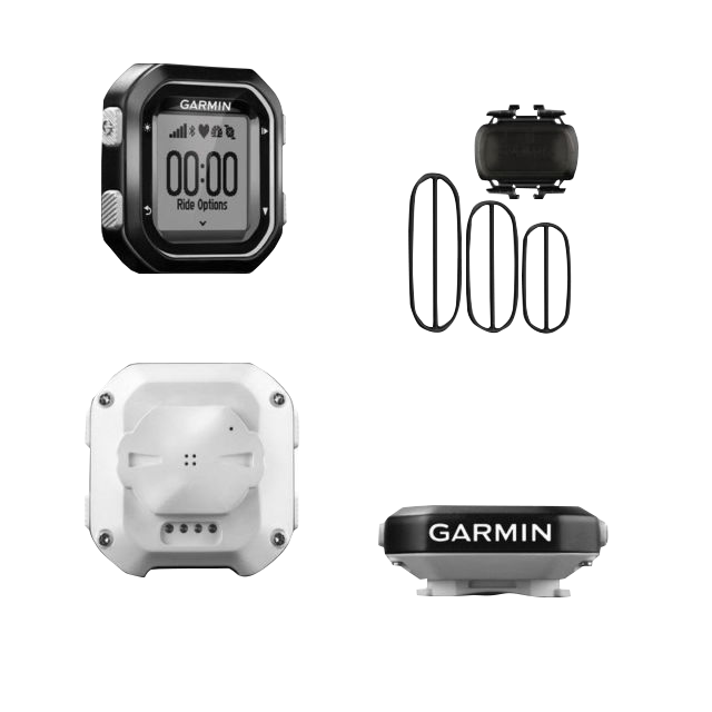 Garmin Edge 25 Bundle, Smart Biking Computer for Cyclists (Garmin Certified Refurbished)