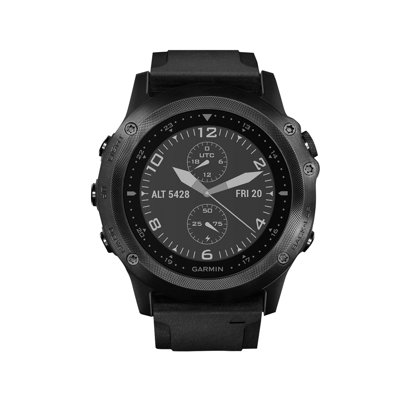 Garmin Tactix Bravo, noir avec bracelet en silicone, montre intelligente GPS robuste (reconditionnée certifiée Garmin)