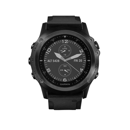 Garmin Tactix Bravo, noir avec bracelet en silicone, montre intelligente GPS robuste (reconditionnée certifiée Garmin)