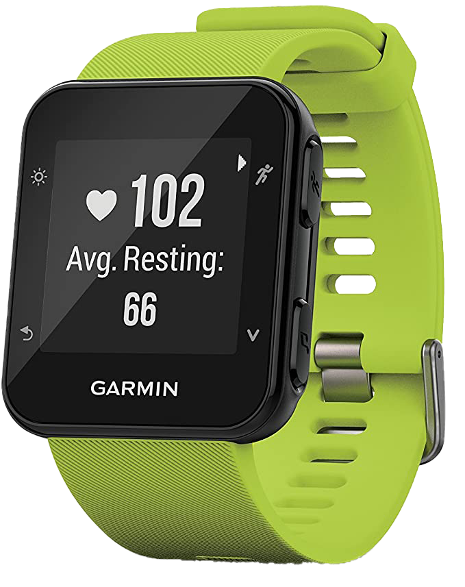 Garmin Forerunner 35, Vert, Montre connectée GPS de fitness pour coureurs (Garmin certifiée reconditionnée)