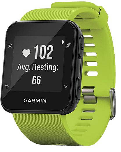 Garmin Forerunner 35, Vert, Montre connectée GPS de fitness pour coureurs (Garmin certifiée reconditionnée)