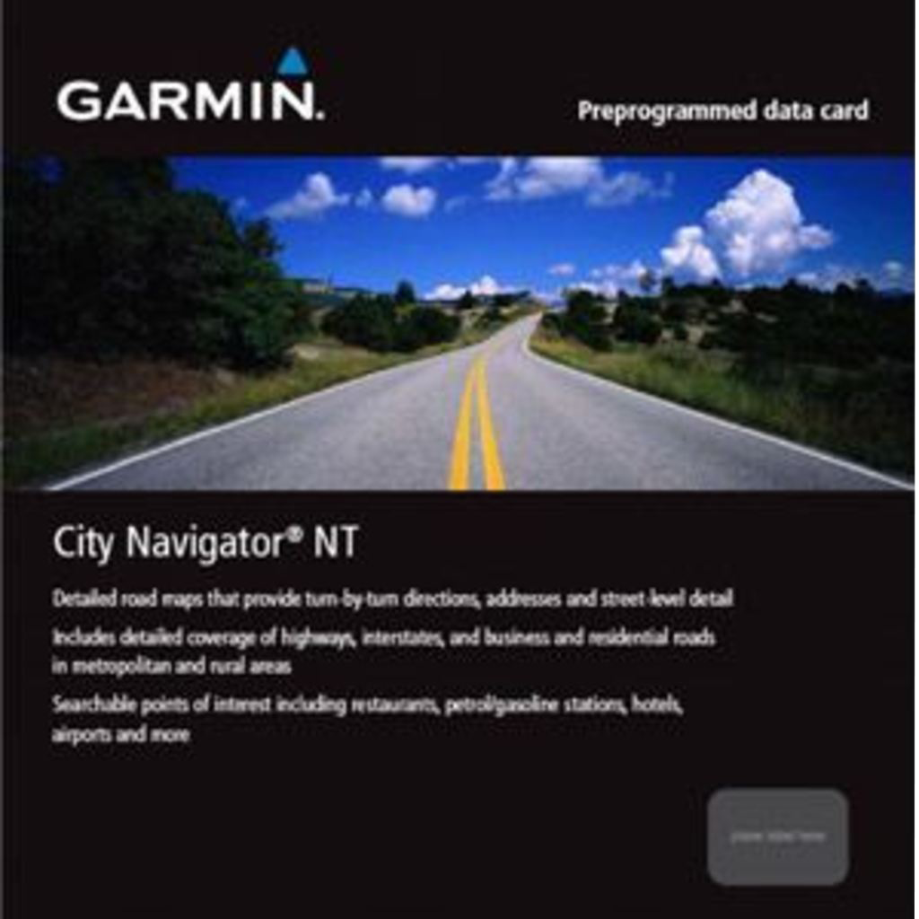 Garmin City Navigator Europe NT: UK & Ireland microSD Card (010-10691-00)