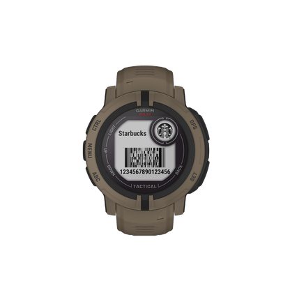 Garmin Instinct 2 Solar, édition tactique – Coyote Tan (010-02627-14)