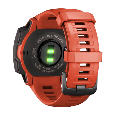 Garmin Instinct Solar, Flame Red Graphite (010-02293-21)