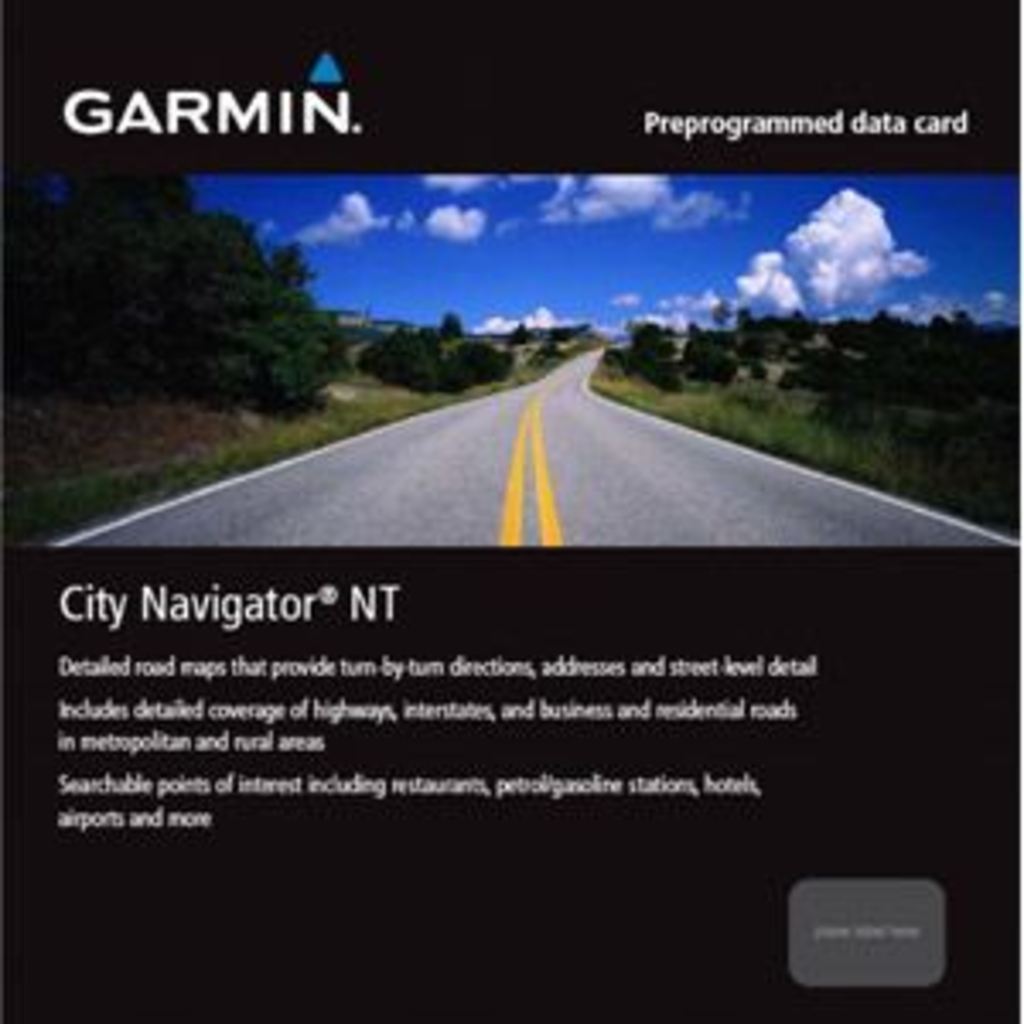 Garmin City Navigator Moyen-Orient et Afrique, carte microSD (010-11550-00)