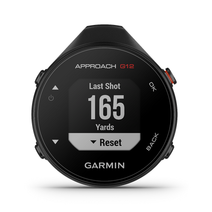 GPS et télémètre de golf Garmin Approach G12 (remis à neuf certifié Garmin)