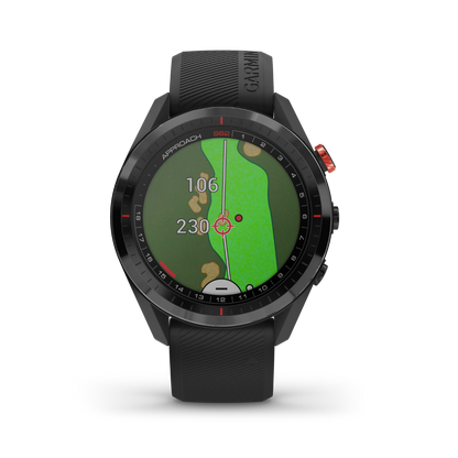 Garmin Approach S62, Noir, Montre GPS connectée de golf et télémètre (010-02200-00)