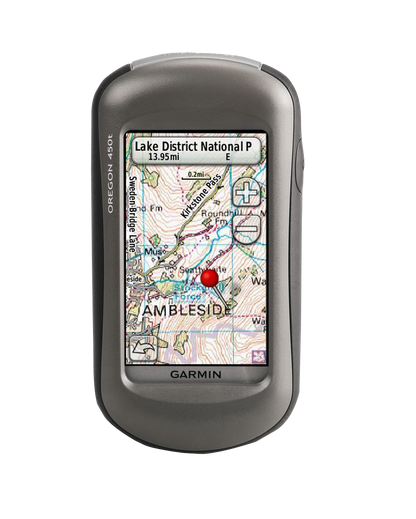 Garmin Oregon 450t, GPS portable d'extérieur/de sentier à écran tactile avec cartes TOPO (remis à neuf certifié Garmin)