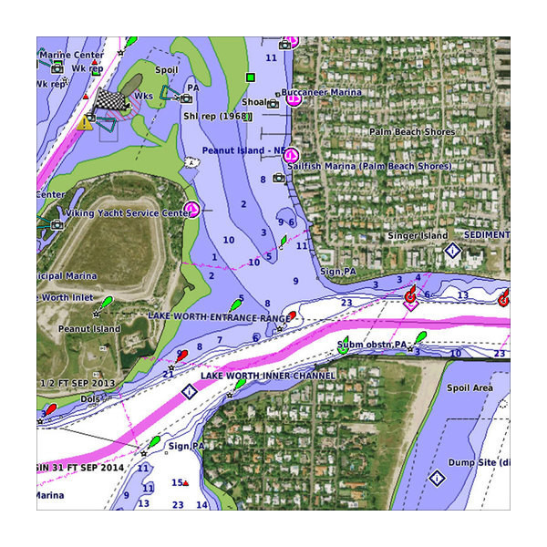 Garmin Canada, P.E.I. to Chaleur Bay Coastal Charts BlueChart g3 Vision | VCA006R | microSD/SD (010-C0692-00)