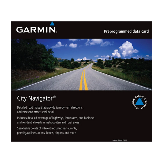 Carte microSD/SD Garmin City Navigator Amérique du Nord NT (010-11551-01)