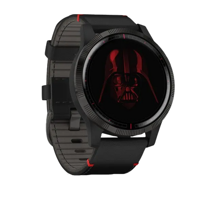 Montre connectée GPS Gamin Legacy Saga Darth Vader (reconditionnée et certifiée Garmin)