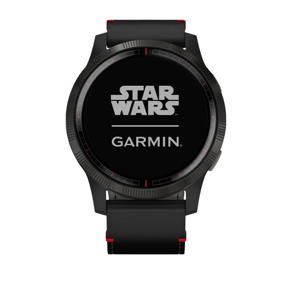 Montre connectée GPS Gamin Legacy Saga Darth Vader (reconditionnée et certifiée Garmin)