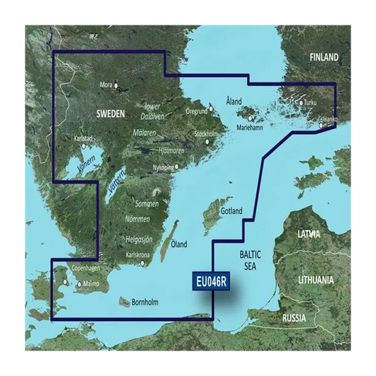 Garmin Sweden, Southeast Coastal and Inland Charts BlueChart g3 Vision | VEU046R | microSD/SD (010-C0782-00)