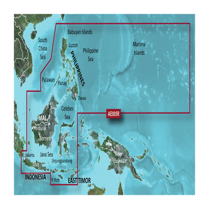 Garmin Philippines, Java and Mariana Islands Charts BlueChart g3 | HXAE005R | microSD/SD