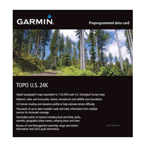 Carte microSD Garmin TOPO US 24K Nord-Est