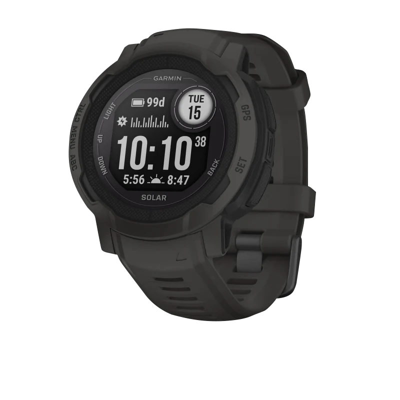 Garmin Instinct 2 Solar Graphite (remis à neuf certifié Garmin)