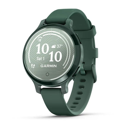 Garmin Lily 2 Active Jasper Green with Jasper Green Silicone Band (010-02891-02)