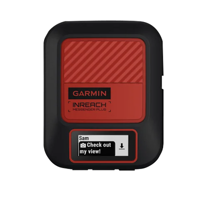 Garmin InReach Messenger Plus - Communicateur satellite SOS avec messagerie photo et vocale