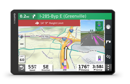 Garmin Dezl OTR1000, navigateur GPS pour camion avec écran de 10 pouces (010-02315-00)