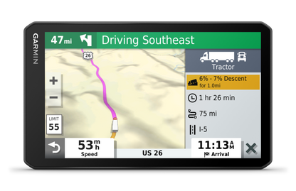 Garmin Dezl OTR700, Trucking GPS Navigator with 7-inch Screen (Garmin Certified Refurbished)