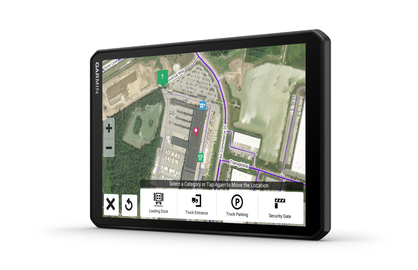 Garmin Dezl OTR810, navigateur GPS pour camion avec écran de 8 pouces (010-02740-00)