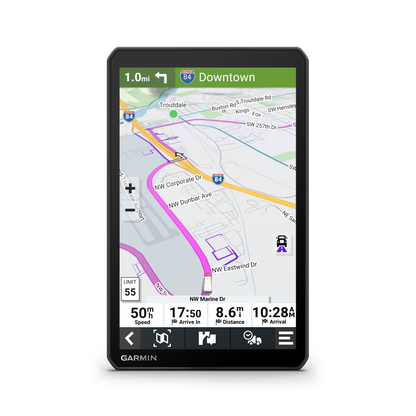 Garmin Dezl OTR810, navigateur GPS pour camion avec écran de 8 pouces (010-02740-00)